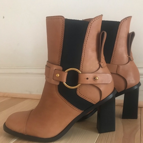 See By Chloe Ankle Boots Size 7.5US - Picture 5 of 12